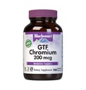 Bluebonnet Nutrition GTF Chromium 200 mcg, sans soja, sans gluten, non-OGM, certifié Casher, sans lait, végétalien, 100 capsules végétales