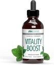 American Nutriceuticals - Vitality Boost Fulvic Acid w/Trace Mineral Drops - Multimineral Supplement -Rich in Aminosäuren - verbessert die Energiefunktion