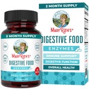 MaryRuth Organics Verdauungsenzyme | Bis zu 2 Monate Versorgung | Vegan Verdauungshilfe und Gutgesundheit Enzymkomplex | über 12 Enzyme | Vitamine B6 & B12