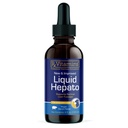 Rx Vitamine flüssige Hepato-Unterstützung für Hunde & Katzen - Leberunterstützungsergänzung mit Milchdistel für Hunde (Silymarin & Silybinin) und Vitamin B - Bacon Flavor (4oz)