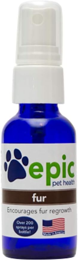 Fur - All Natural Liquid Supplement for Faster Hair Regrowth aufgrund von Chirurgie oder Illness - Apply Direct to Body and Put in Food & Water for Fastest Results - Multivitamin (Spray, 1 Unze)