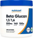 Nutricost Beta Glucan Poudre 100 grammes - 1,3/1,6 - Non OGM