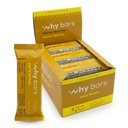 Warum Bars, Protein Bars, Zesty Lemon, 2.04 Unnce Bars (Pack mit 12 Protein Bars) - Protein Bar Superfood, Gluten Free, Non GMO, Organic, Vegan, Einfache Zutaten