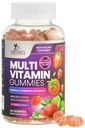 Gummies multivitamines pour adultes, Vitamines et minéraux gommy quotidiens avec des vitamines A, C, D, B12 pour les femmes et les hommes, Supplément de multivitamines gommy de soutien immunitaire, Vitamine multivitamine VIT adulte - 120 Gummies
