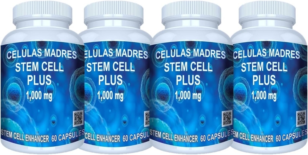 VITAMISAN 4 Celulas Madres Stemcells AFA Blue Green Algae Anti-Aging 240 Kapseln