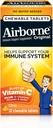 Comprimés à mâcher 1000mg de vitamine C avec du zinc, supplément de soutien immunitaire avec des antioxydants puissants Vitamines A C & E - 32 Comprimés à mâcher, Arôme d'agrumes