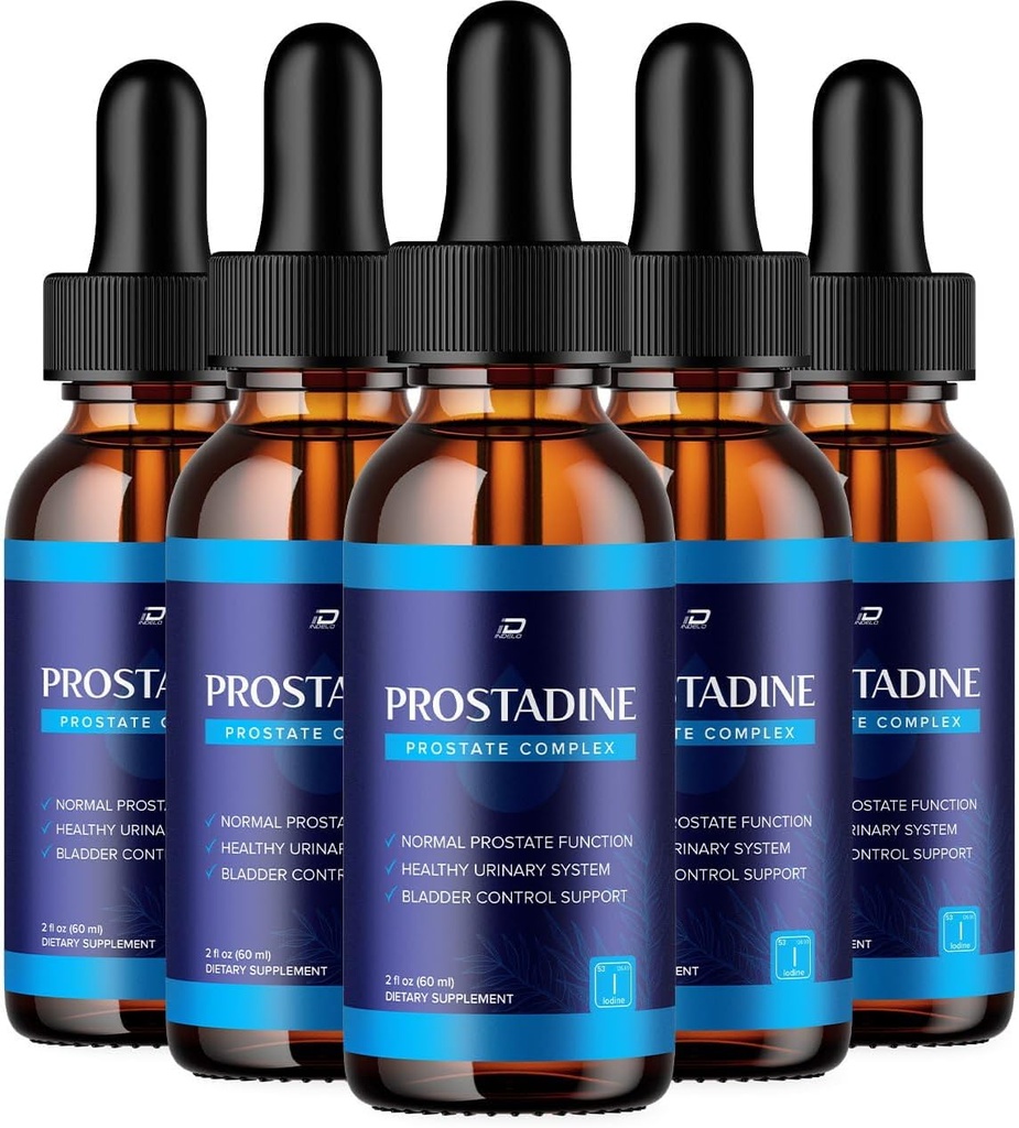 Prostadine Tropfen für die Gesundheit - Blase Urinating Issues - Prostadine Supplement, Maximum Strength Prostatine Droppers, 2024 Neue verbesserte Formulierung, Prostadine (5 Pack- 5 Monate Versorgung)