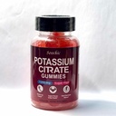 Gommies de potassium soochique - Citrate de potassium de 1200mg pour les hommes et les femmes - soutient les crampes des jambes et la santé musculaire