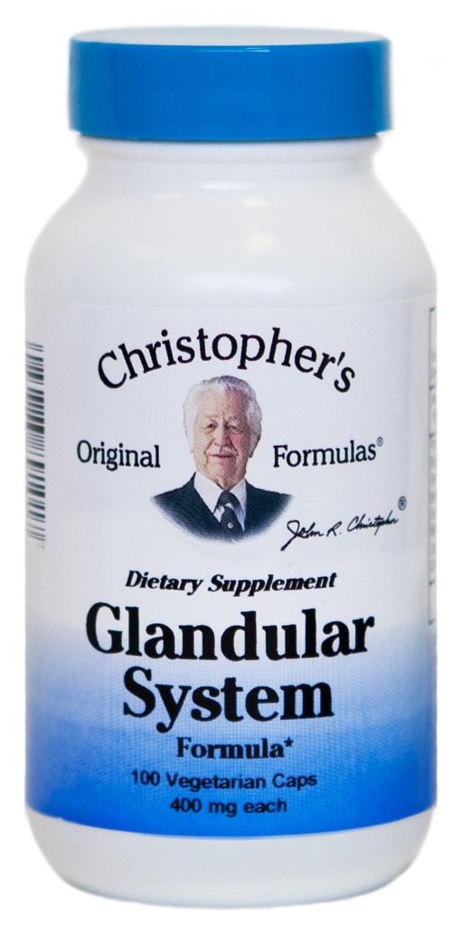 Dr Christopher's Formula Glandular System, 100 Compte