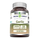 Erstaunliche Formeln Knoblauch Ergänzung | 50 Mg Konzentrat (100:1) | 5000 Mg Äquivalent | 120 Softgels | Non-GMO | Gluten-Free | Made in USA