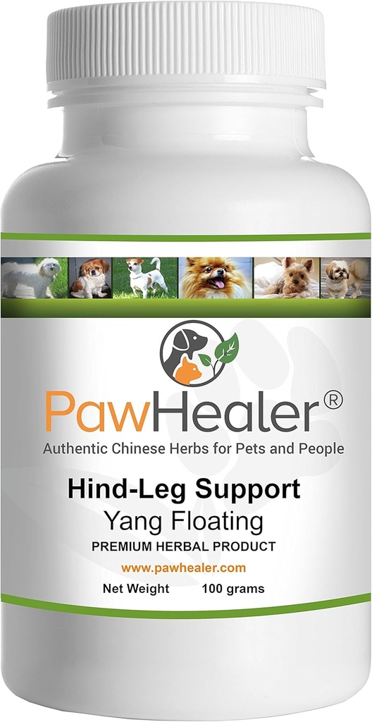 Hind Leg Schwäche: Yang Floating - 100 Gramm-Herbal Pulver-Dogs & Haustiere