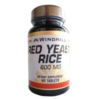 Windmühle Rote Hefe Reis 600 mg Tabs, 60 ct