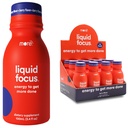 Mehr Labs Liquid Focus, Nootropic Smart Drink mit leistungsstarken Antioxidantien & Adaptogenic Kräuter für Energie und Konzentration, 150mg Koffein (Pack von 12)