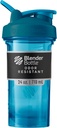 BlenderBottle Shaker Bouteille Pro Série Parfaite pour les shakes protéiques et préentraînement, 24-Ounce, Ocean Blue
