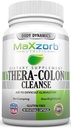 MaXzorb Nutrition Maxzorb Thera-Colon Cleanse: Un soutien digestif doux pour un mode de vie plus sain et équilibré - 90 Capsules