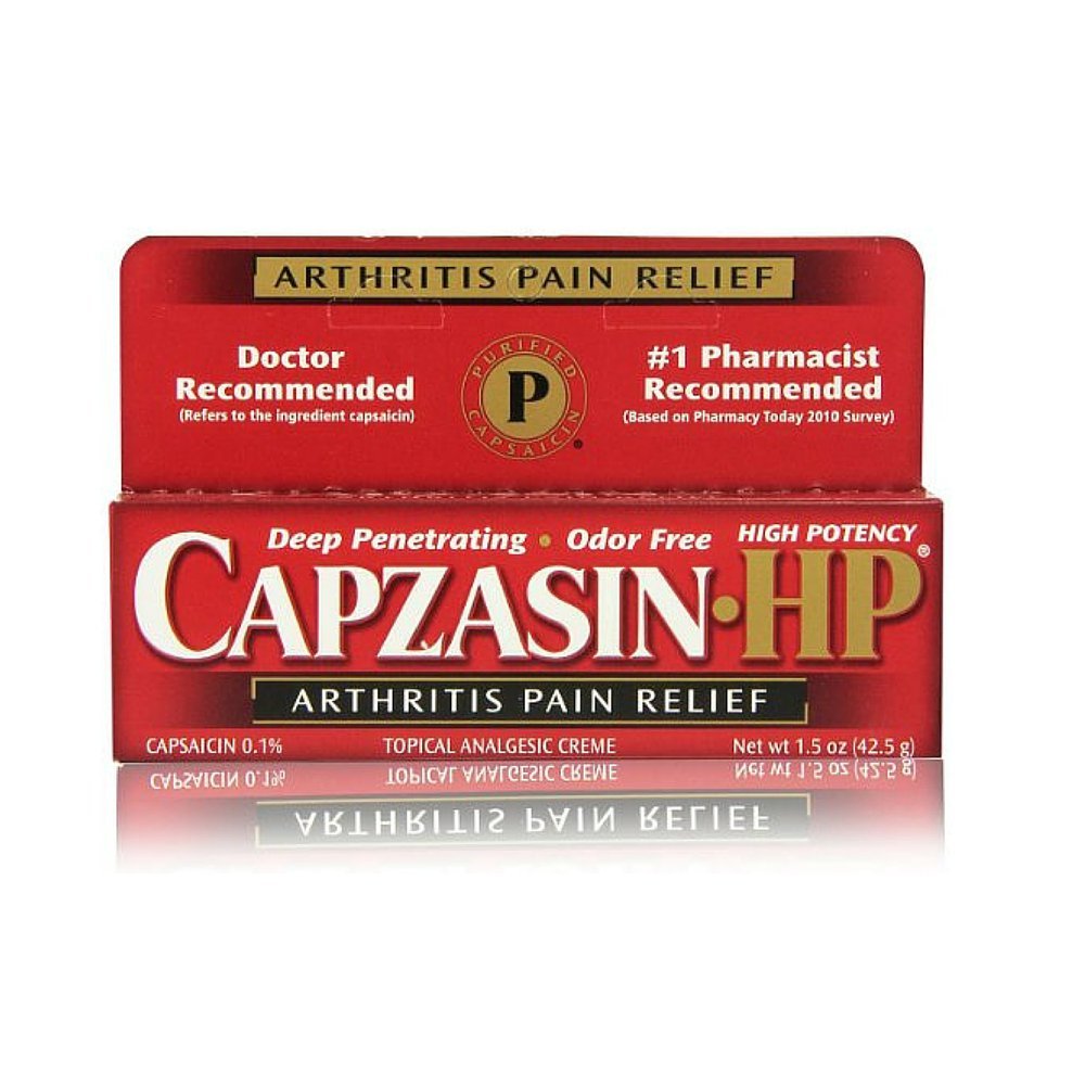 PACK von 3 EACH CAPZASIN-HP CREME 1.5OZ PT#31192675142