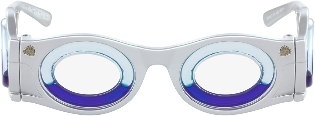 Boarding Glasses - Motion Sickness Glasses - Original Technology Against Sea Sickness and Car Sickness - Effective in Minutes - 100% Natural (Silver)