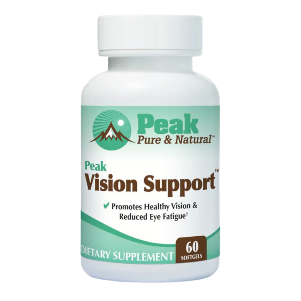 Peak Vision Unterstützung Eye Health Supplement – Lutein und Zeaxanthin Ergänzung für Augenmüdigkeit, blauer Lichtschutz - fördert gesunde Augen und klare Vision (30 Servierungen)