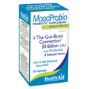 HealthAid MoodProbio 30 Ct, 30 Billion CFU mit Prebiotic, 8 Ausgewählte Strains, Einmal täglich, Säure & Bile Resistant, Gluten, Dairy und GMO Free, Vegan