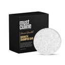 Shampooing bar, 1 paquet, non parfumé, soutient la croissance de la barbe et le noyer, les racines de moustache, pour les hommes