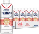 Nestle Nutren 1.5 Formule d'alimentation des tubes Sans aromatisé 250 mL Carton 24 Ct