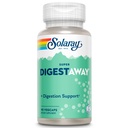 SOLARAY Super Digestaway Verdauungsenzyme - Pancreatin, Papain, Ingwer, Pepsin, Betaine HCl, Aloe Vera, und mehr - Verdauungs- und Nährstoffabsorptionsunterstützung - Lab Verified - 90 VegCaps