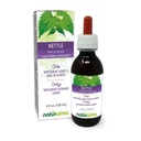 Naturalma Nettle (Urtica dioica) Teinture sans alcool à la feuille et à la racine - 4 fl oz Extrait liquide dans les gouttes - Supplément à base de plantes - Vegan