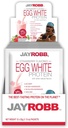 JayRobb poudre de protéines blanches, faible teneur en glucides, kéto, végétarien, sans gluten, sans lactose, sans sucre ajouté, sans gras, sans soja, rien d'artificiel, non-OGM, meilleur goût (paquets individuels, fraise)