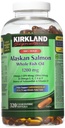 Kirkland Signature 100% Wild Alaskan Lachsöl 90 EPA 110 DHA 1200mg - 320 Enteric Coated Softgels