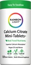 Rainbow Light Calcium Citrate Tabletten mit Vitamin D, Nahrungsergänzung bietet hochfeste Knochengesundheitsunterstützung, mit Calcium und Vitamin D, Vegetarisch und Glutenfrei, 120 Zähler
