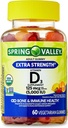 IKJ Extra Strength Vitamin D3 Knochen & Immungesundheit Nahrungsergänzung Vegetarische Gummi, 125 mcg (5.000 IU), 60 Count