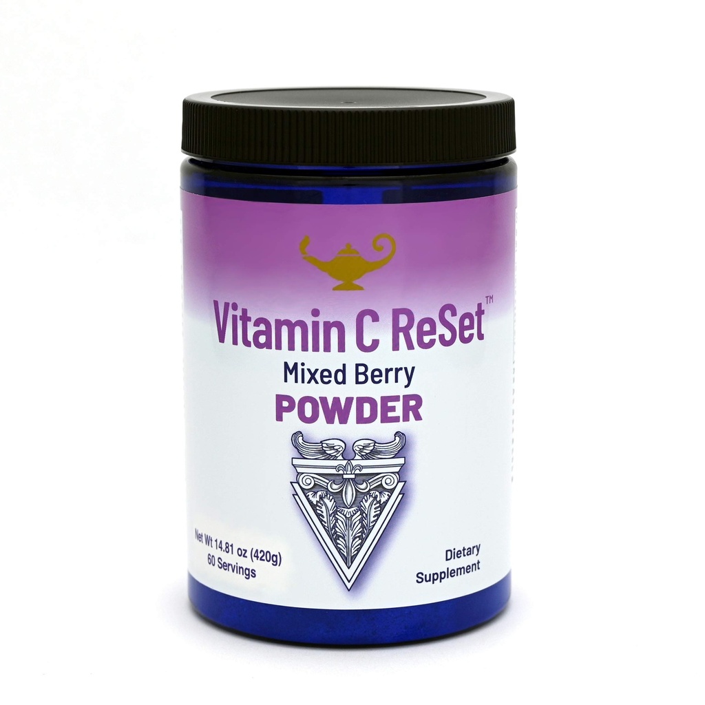 RnA ReSet Vitamin C Reset – Berry-Flavored Vitamin C Pulver mit Kalium- und Fruchtmischung, 14.81 Oz (60 Servierungen)