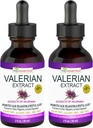 ELP ESSENTIAL Valerian Root Extract Drops | 2 fl oz | Sugar Free, Alkoholfrei, GVO Glutenfreie Flüssigkeit 2 Pack