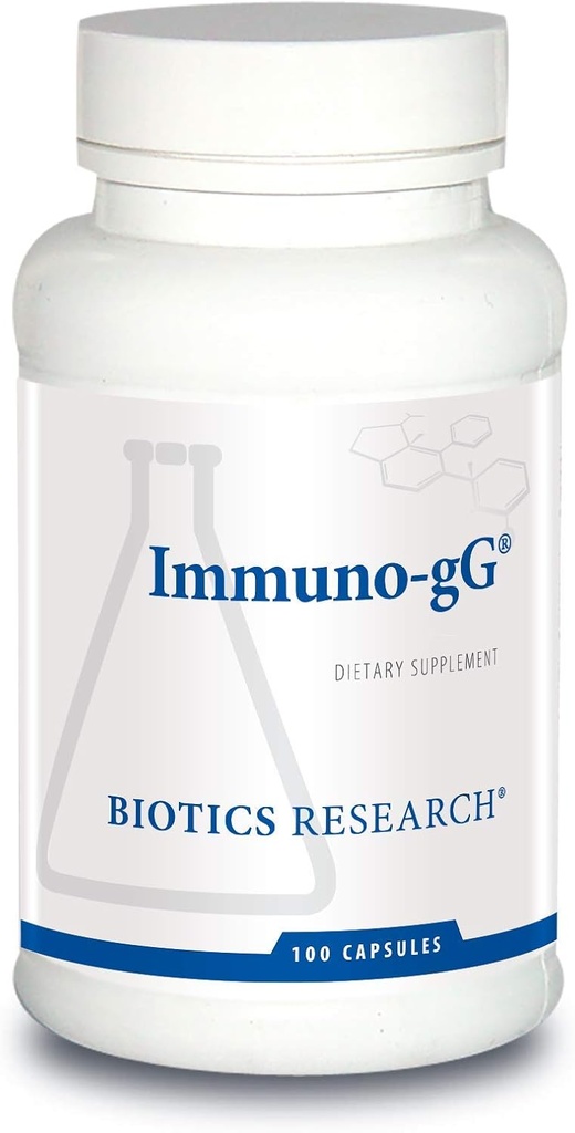 Biotics Research Immuno gG 240 Milligramme Kolostrum, Immununterstützung, Lean Muscle, Athletic Performance, Gut Health 100 Kapseln
