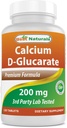 Best Naturals Calcium D-Glucarate 200 mg 120 Tabletten