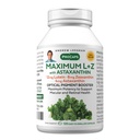 ANDREW LESSMAN Maximum L+Z mit Astaxanthin 120 Softgels - 12mg Lutein, 6mg Zeaxanthin, 4mg Astaxanthin. Hauptnährstoffe zur Unterstützung von Augen- und Gehirngesundheit und zur Förderung gesunder Vision.
