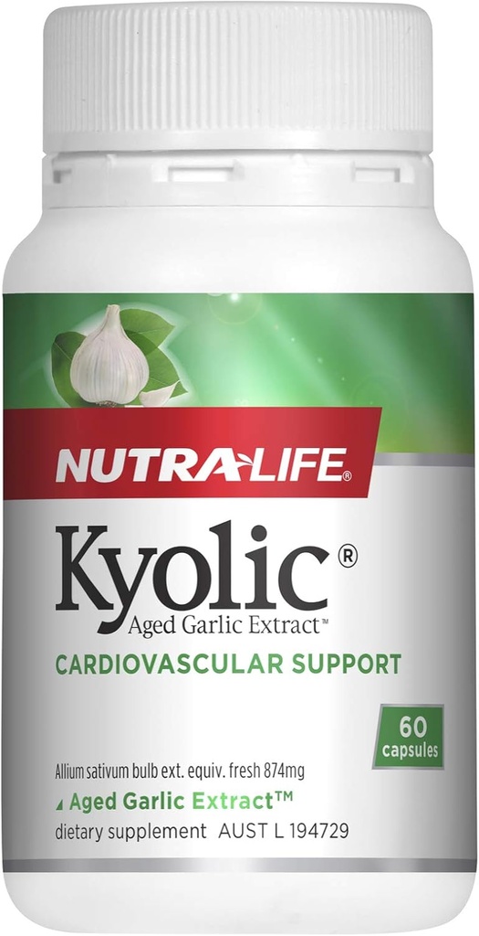 Nutra-Life Kyolic Aged Extrait d'ail 120 Capsules