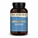 Dr. Mercola Ubiquinol, 90 portions (90 capsules), 200 mg par gélule, supplément alimentaire, soutient la production d'énergie, non-OGM