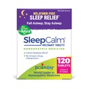 Boiron SleepCalm Sleep Aid pour un sommeil de nuit profond, relaxant et reposant - sans mélatonine et sans habitude - 60 comtes (paquet de 2)