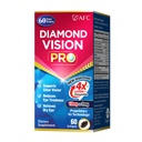 AFC Japan Diamond Vision PRO – Verbesserte, Up-Sized Formel - Lutein & Zeaxanthin 4X mit Augen-Vitaminen – Visuelle Gesundheits-Ergänzung für Erwachsene, Screen Exposure, Night Use, 60 Softgels
