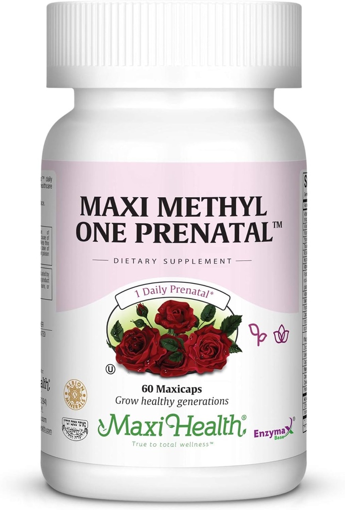 Maxi One Pro Day Prenatal Formel mit methyliertem Folat und sanftem Eisen, 60 Graf