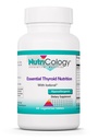 Nutricologie Thyroïde Nutrition avec Iodoral - Thyroïde Support pour les hommes et les femmes, supplément complexe thyroïde, santé thyroïde, iode - 60 Compte