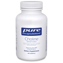 Encapsulations pures Choline (Bitartrate) - 275 mg Choline (Bitartrate) - Soutient la méthylation, la santé cérébrale et la fonction cellulaire* - Très biodisponible - Vegan & Non-OGM - 100 capsules