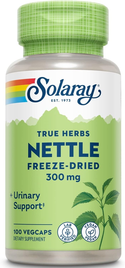 SOLARAY Gel de la feuille d'ail séché, bouchon de vésicule (Btl-Plastique) 300mg.100ct