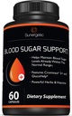 Premium-Blutzucker-Support-Ergänzung – Unterstützt gesunde Blutzucker-Level bereits innerhalb normaler Reichweite – Enthält Bitterer Melon-Extrakt, Vanadium, Chrom, Cinnamon, & Alpha Lipoic Acid-60 Kapseln