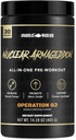 Anabolic Warfare Nuclear Armageddon Pre Workout Powder Pre-Workout für Männer und Frauen mit L-Citrulline, Beta Alanine Powder und Koffein (Orange Juice - 30 Servierungen)