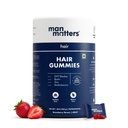 L'homme compte Biotine Gommy Cheveux pour les cheveux sains.
