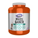 MAINTENANT Foods Sports Mass Gainer Protéines Poudre, Saveur de chocolat crémeuse, Pea and Whey Protein Blend, 5,5 lbs.