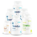 Arches Tinnitus Combo Pack - jetzt mit Ginkgo Max 26/7 - Natürliche Tinnitus-Behandlung für Relief von Ringohren - 6 Flaschen - 90 Tage Versorgung