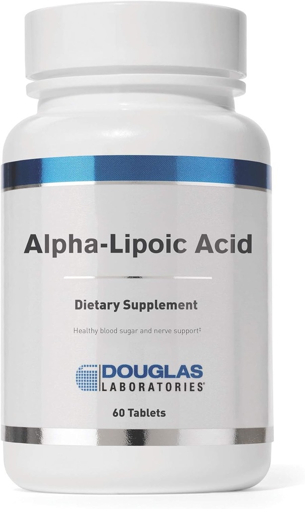 Douglas Laboratories Alpha-Lipoic Säure | Unterstützt Metabolische und Antioxidante Funktionen | 60 Tabletten